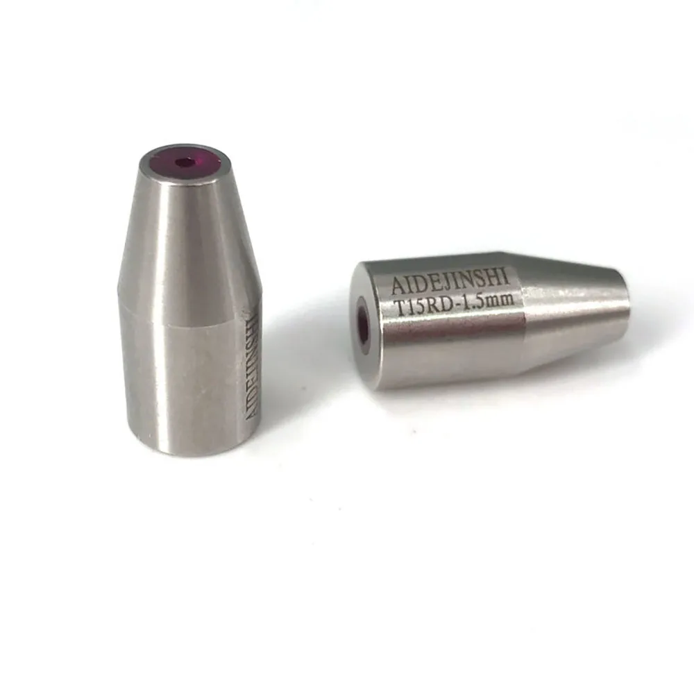 WEDM Parts Electrode Ruby Pipe Guide Dies OD 12* Length 25mm for Jinma Drilling Hole Machine