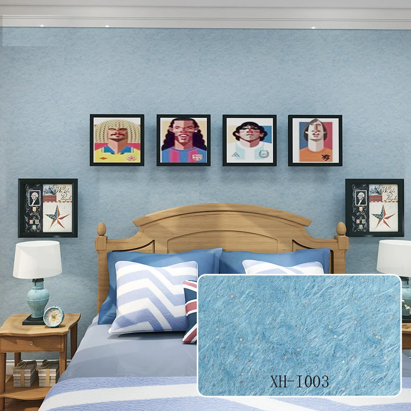 Plant Fiber Ecological Wall Clothing Fiber Coating Bedroom Luxury Background Wall Decoration Instead Of Wallpaper Stickers