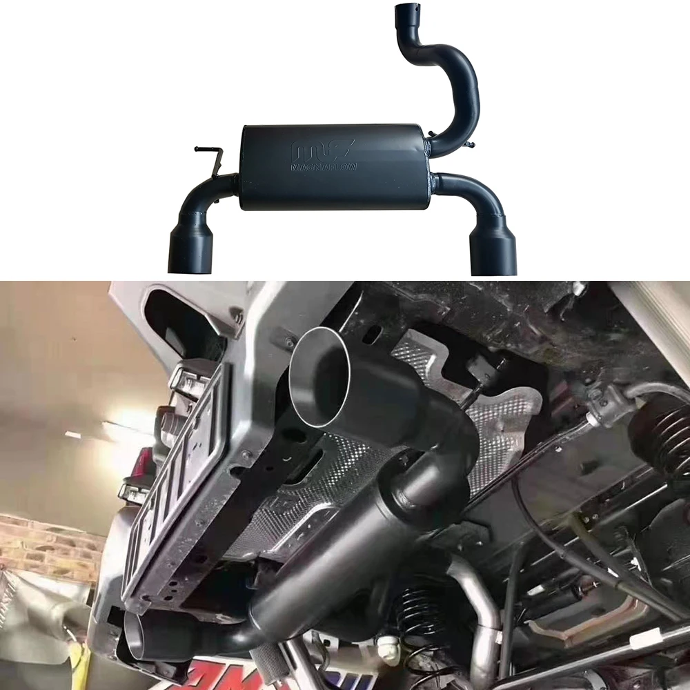 排気管ジープラングラー JK JL 2007-2022 鋼マフラー先端 4X4