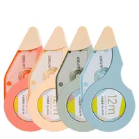 1/2/3/4pcs White Out Correction Tape Error Erasers Tape Student School Stationery Supplies Correction Tape Roller 12mx5mm 6