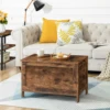 Toy Box, Retro Wooden Look Storage Chest with Safety Hinge, Entryway Storage Bench Toy Chest Organizer, Easy Assembly 1