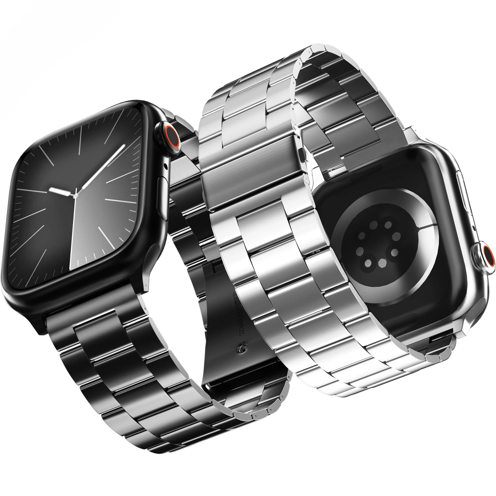 Premium Stainless Steel Watch Band – Elegant Metal Strap Replacement