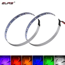 Vibrant LED RGB APP - Control Devil Demon Eyes Lamps (2PCS Yellow)