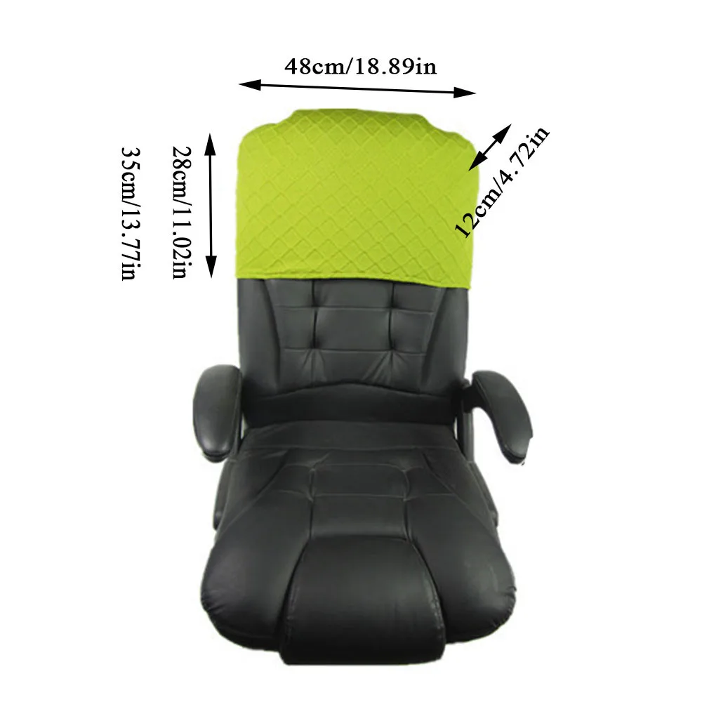 Coprisedia Elasticizzato Grigio - Per Schienale E Seduta, Per Sedia Girevole, Da Pranzo, Bar - Foto 3