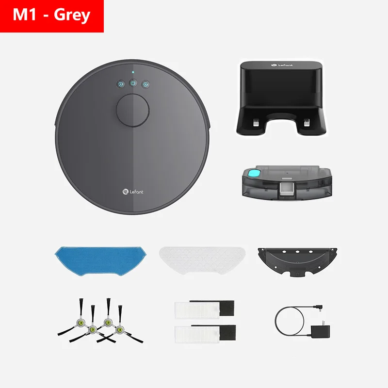 Lefant LDS M1 Robot Vacuum Cleaner Sweep Mop Lidar Navigation Real-time Map  No-go Zone Area APP Control for Hard Floors Pet Hair - AliExpress