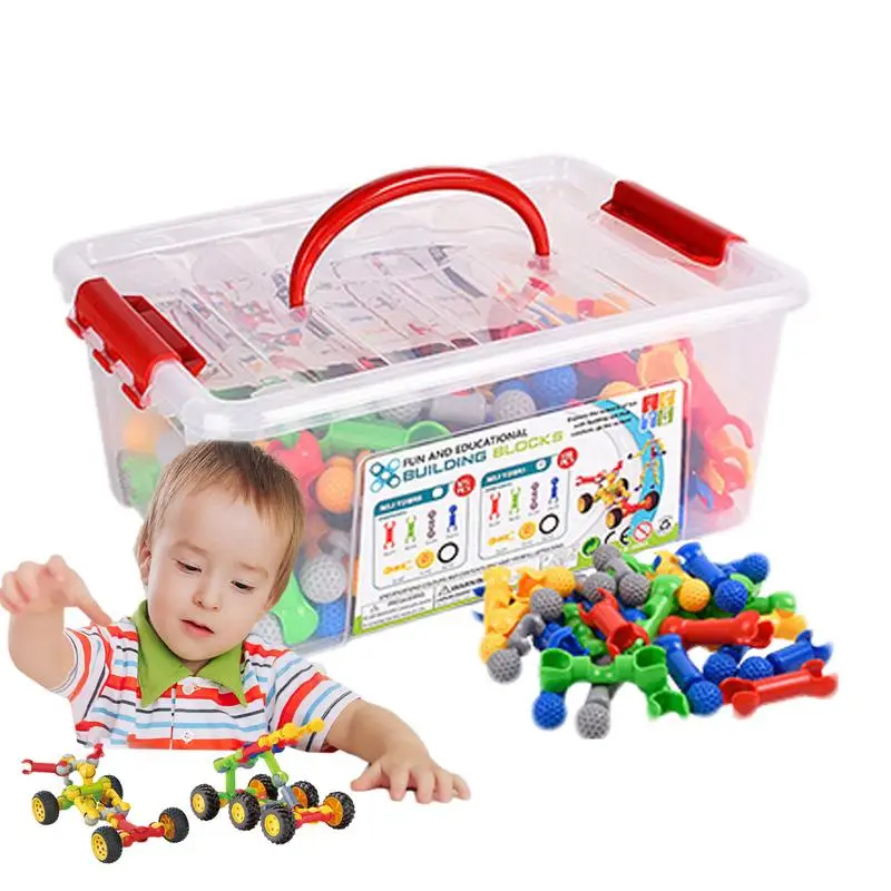 

Connecting Toys Kids Building Stem Toys DIY Learning Set Stem Brain Development Kit Creative Educational Toys