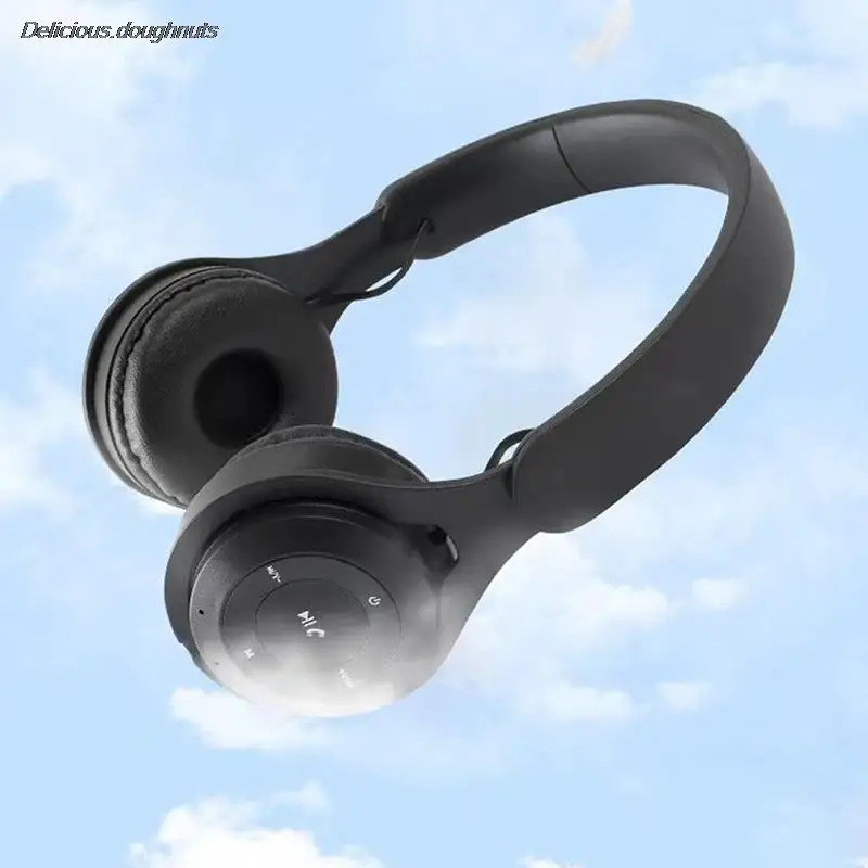 rockpapa E8 - Auriculares Bluetooth sobre la oreja con micrófono para  niños, niñas, jóvenes, adolescentes, adultos, auriculares plegables con