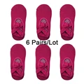 6 Pairs Wine red