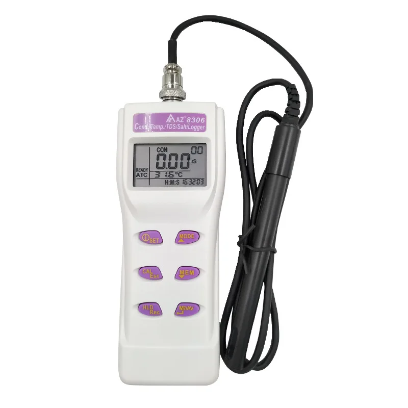 

AZ8306 Portable Water Quality Conductivity TDS Salinity Detector