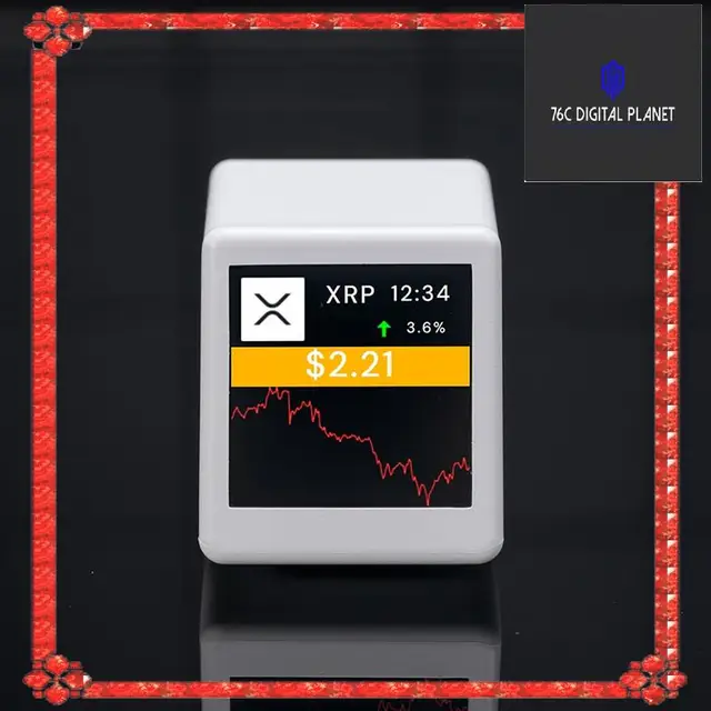 2.4G Crypto Tracker Bitcoin Mining Machine Cryptocurrency Displayer Crypto Tracker Fornerdminer B 5