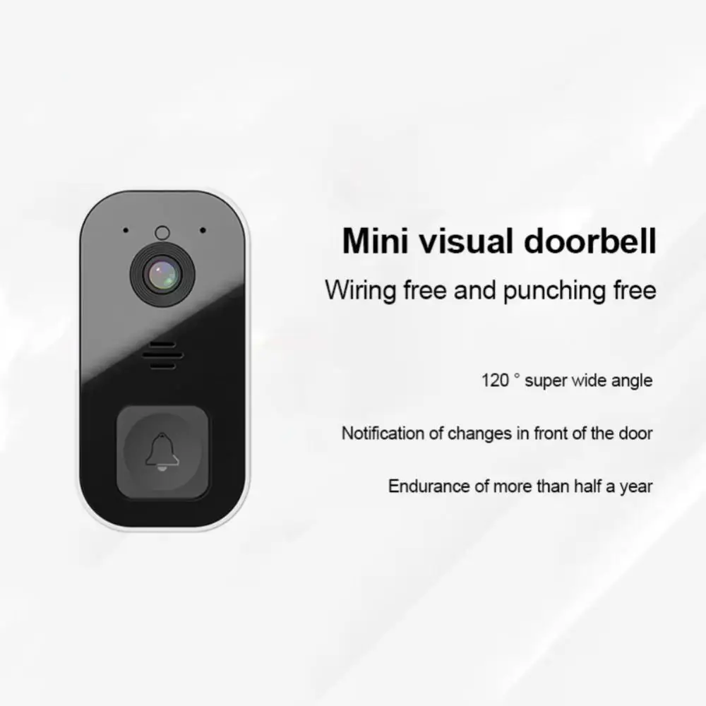 Universal Video Peephole Doorbell Camera LCD Night Video Eye Door Bell Visual Doorbell Home Outdoor Camera New