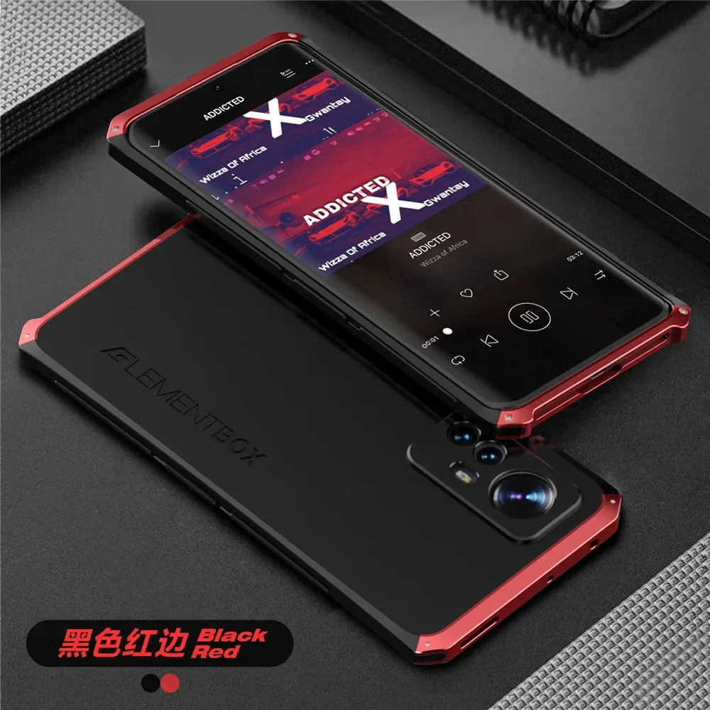 Durable Metal Armor Aluminum PC Phone Case Cover