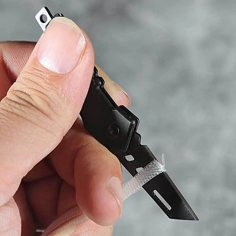

Mini Knife Versatile High Hardness Sharp Outdoor Mini Cutter Survival Tool for Hunting Pocket Knife Mini Knife