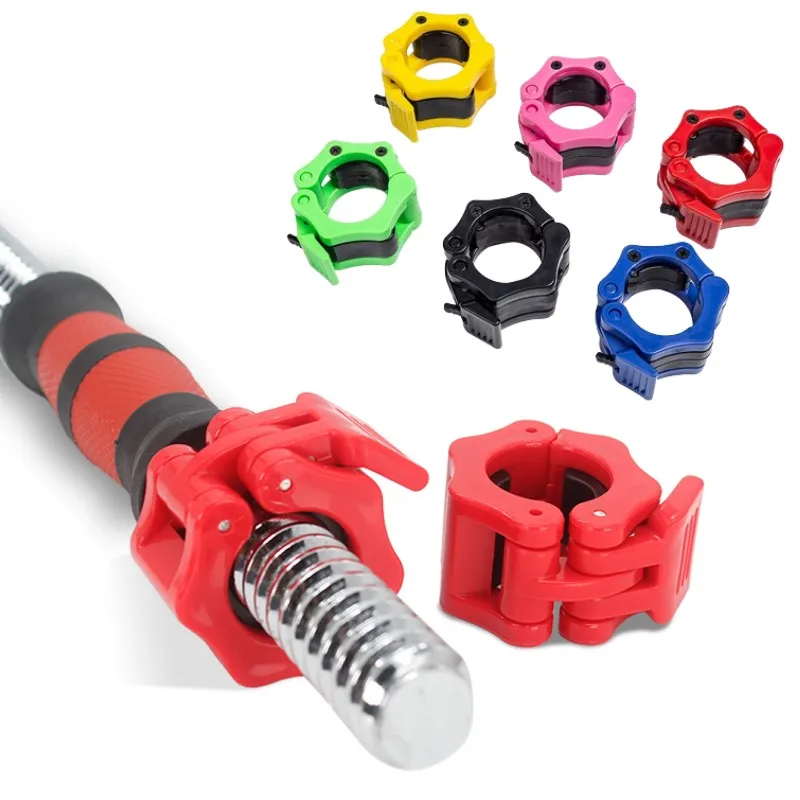 2PCS Barbell And Dumbbell Buckle 2.5cm Austrian Pole Buckle Nut Barbell And Dumbbell Accessory Fixing Quick Release Buckle