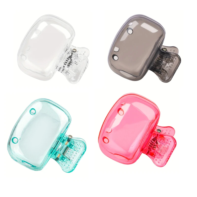 4pcs 여행 휴대용 필수 칫솔 헤드 커버 보호 홀더 건강 Germproof 칫솔 보관 클립 욕실 도구