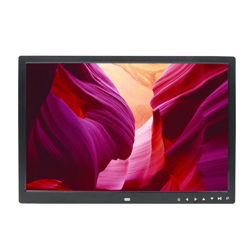 17 inch Screen Touch Button Digital Photo Frame LED Backlight 1080P HD Electronic Album HD Wall Mount Display Video Advertising view 2