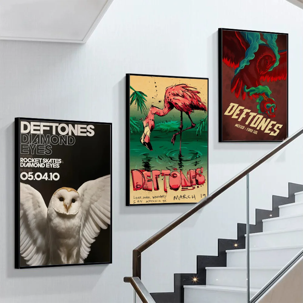 Deftones 4K Poster Sticker: The Ultimate Retro-Vintage Art Upgrade for ...