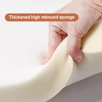 Pulley Stool with Wheels, Low Stool Door, Shoe Changing Stool, Small Stool, Movable Backrest Stool, Comfortable for Children 3