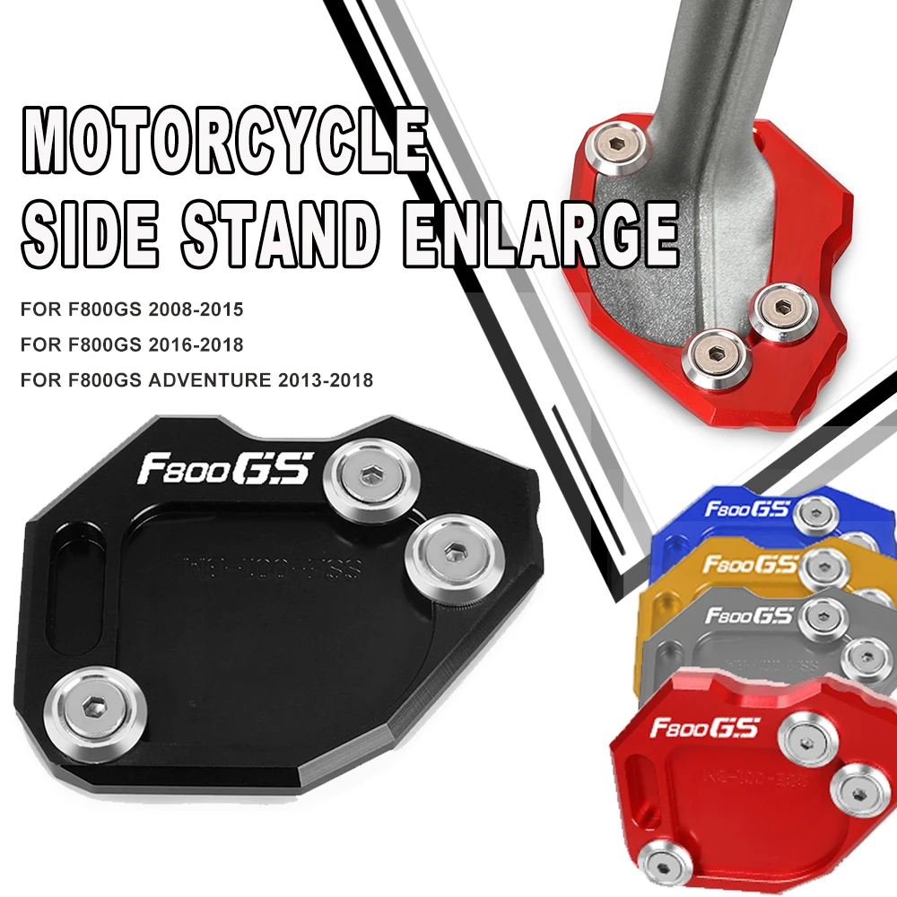 

For BMW F800GS F800 GS 2008-2018 F800GS Adventure f 800gs adv 2013-2018 Motorcycle Side Stand Enlarge Plate Kickstand Extension