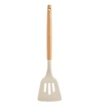 White slotted turner