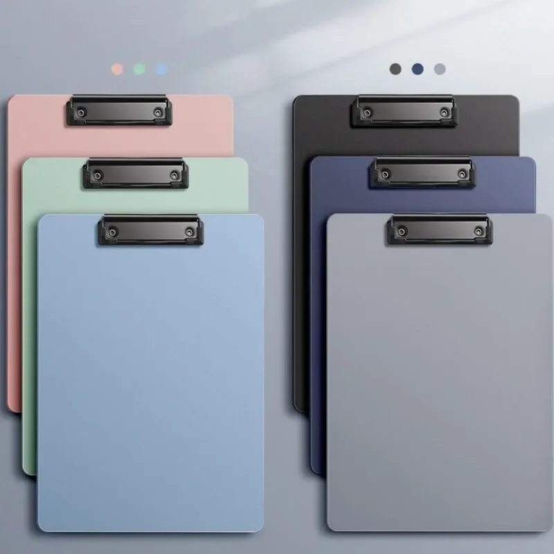 

A4 File Folder Clipboard Writing Pad Memo Clip Board Loose-leaf Notebook File Writing Clamps Office School Supplies File Clip