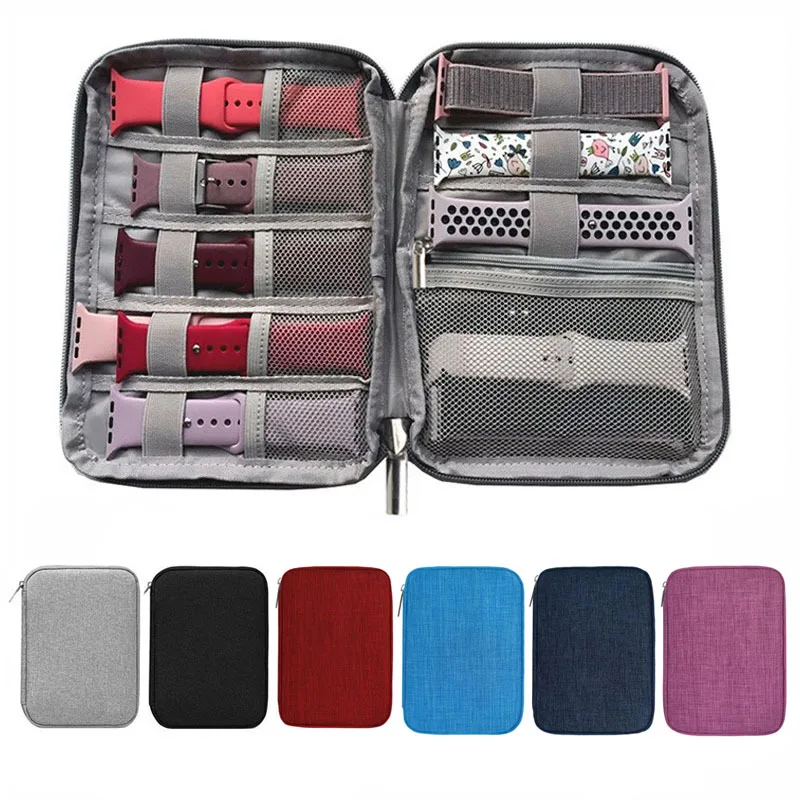 Storage Bag Watchband Box for Apple Watch Strap Data Cable