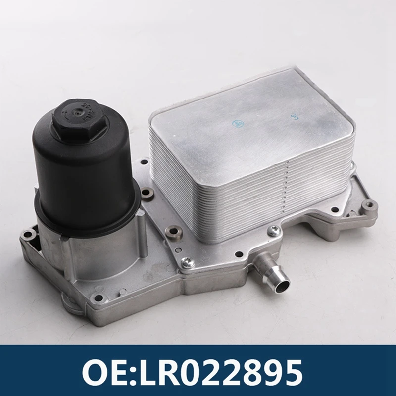 

LR022895 Engine Oil Filter Cooler&Housing Radiator LR113200 LR077242 for Land Rover Range Rover Sport 4.4 TDV8 2011-2019