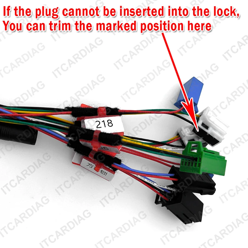 Multifunctional ELV Lock Test Platform Cable 12V Power For Mercedes-Benz All Key Lost Support VVDI Large Panel Wiring Harness elv gateway test cables
