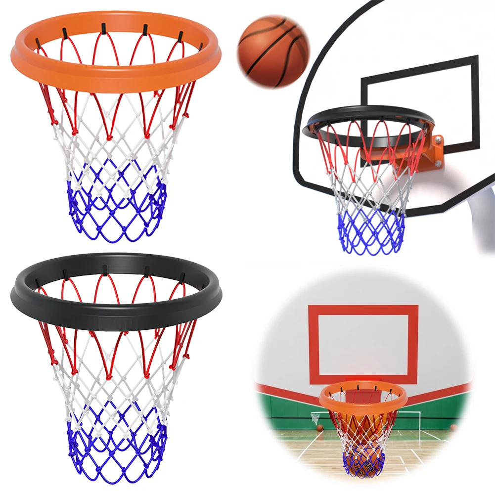 PU Basketball Net Removable Professional Net Mini Basketball Frame Adults Indoor Small Hoop Accessories
