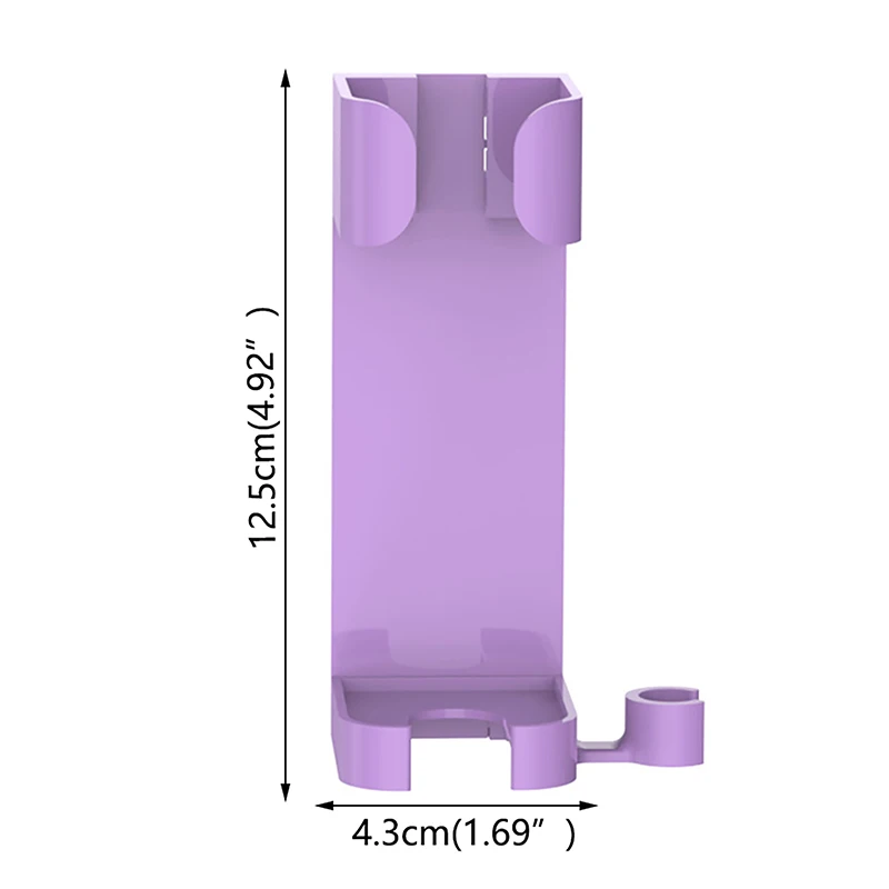 Hair Curler Straighteners Holder Wall Mounted Hair Dryer Organizer for Bathroom