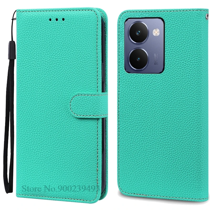 Leather Wallet Flip Case with Stand - Premium Protective Cover and Holder