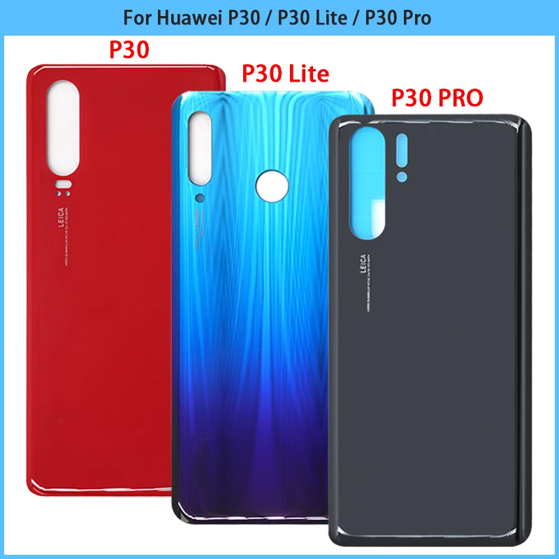 

10 шт., задняя крышка аккумулятора для Huawei P30 Lite / P30 Pro