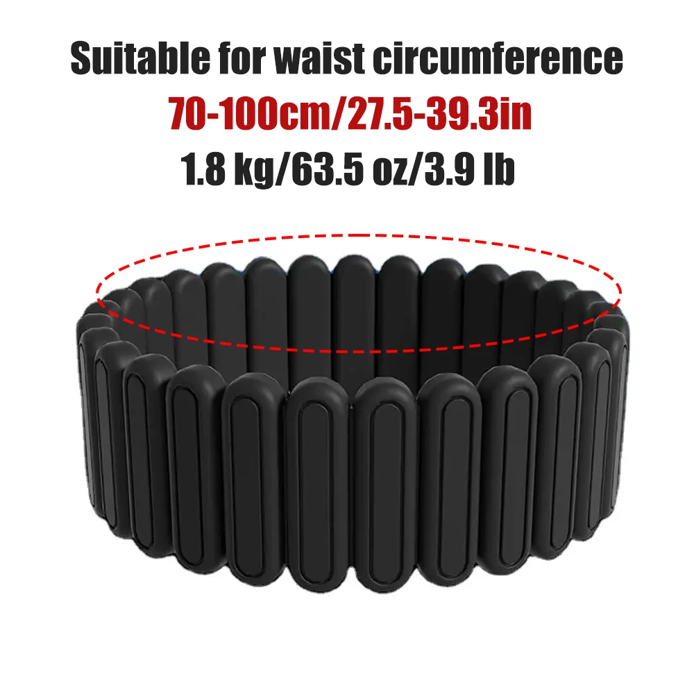 1PCS Adjustable Waist Weights (4lb/1.8kg) for Women Men-Lower Back Weighted Belt for Home Gym,Strength Training,Travel Workout