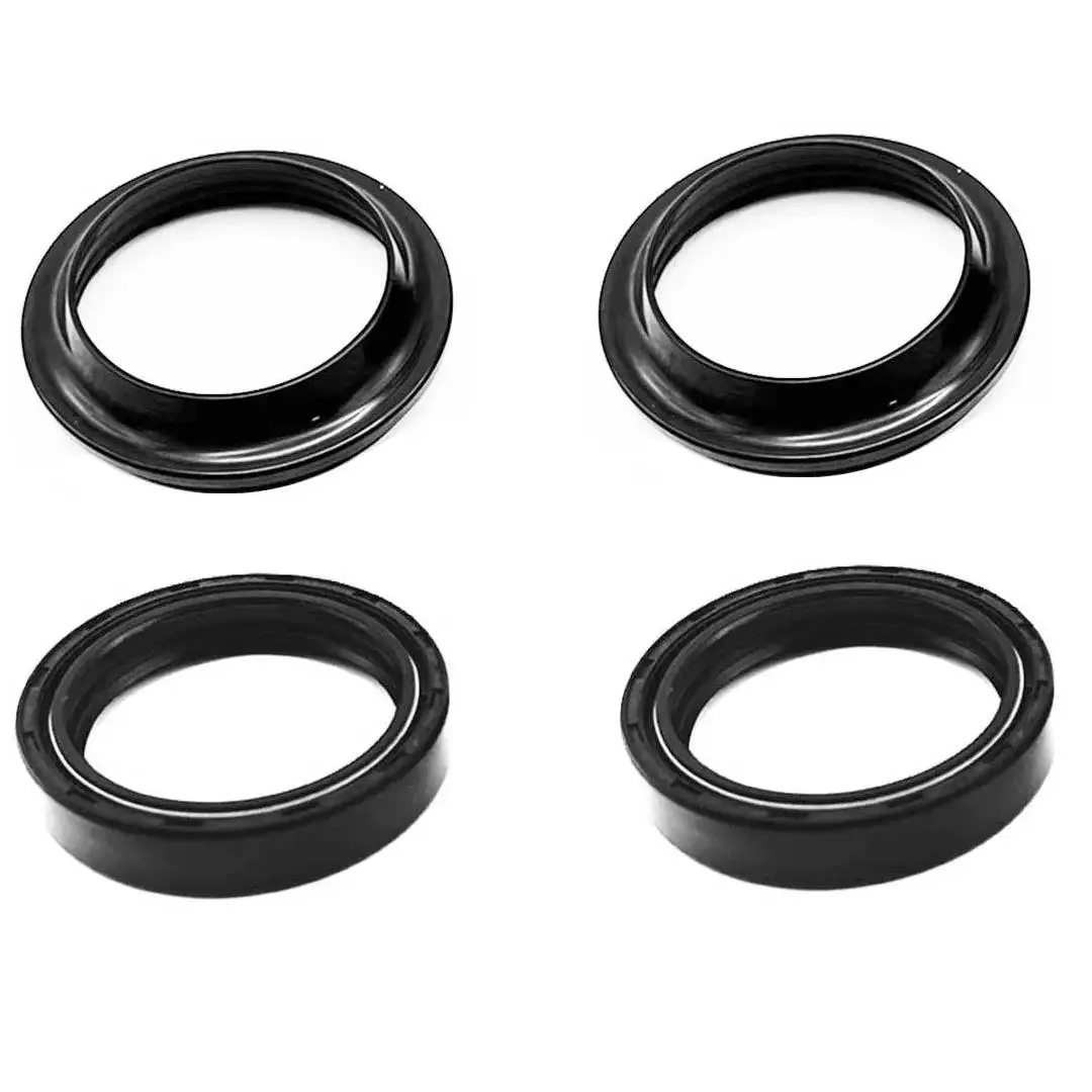 Motorcycle Front Fork Oil & Dust Seal Set - 46mm X 58mm X 11mm Universal For Yamaha WR/YZ & Kawasaki ZX9R - View #9