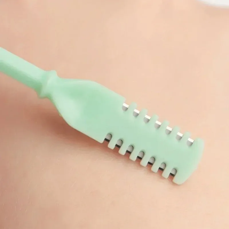 수동 코털 트리머 세트, 남녀 공용 이중 헤드 코털 제거기, 무통증 코털 제거 도구