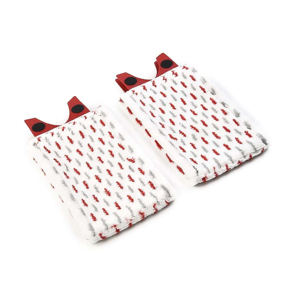 2X Tergicristallo Con Copertura In Microfibra Per Vileda Ultramax Ultramat Turbo Xl Mop 2 In1 Eccellente Copertura Per Mocio Ad Assorbimento D'Acqua
