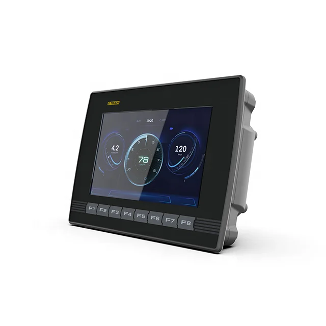 

7 Inches IP65 Waterproof Freely Programmable Multifunctional Multifunctional Vehicle Computer Display Terminal