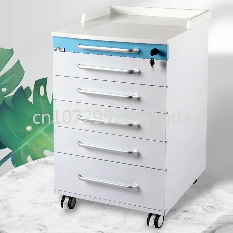 

Side Cabinet Dental Clinic Medical Beauty Salon Stainless Steel Storage Multifunctional Combination Cart Work