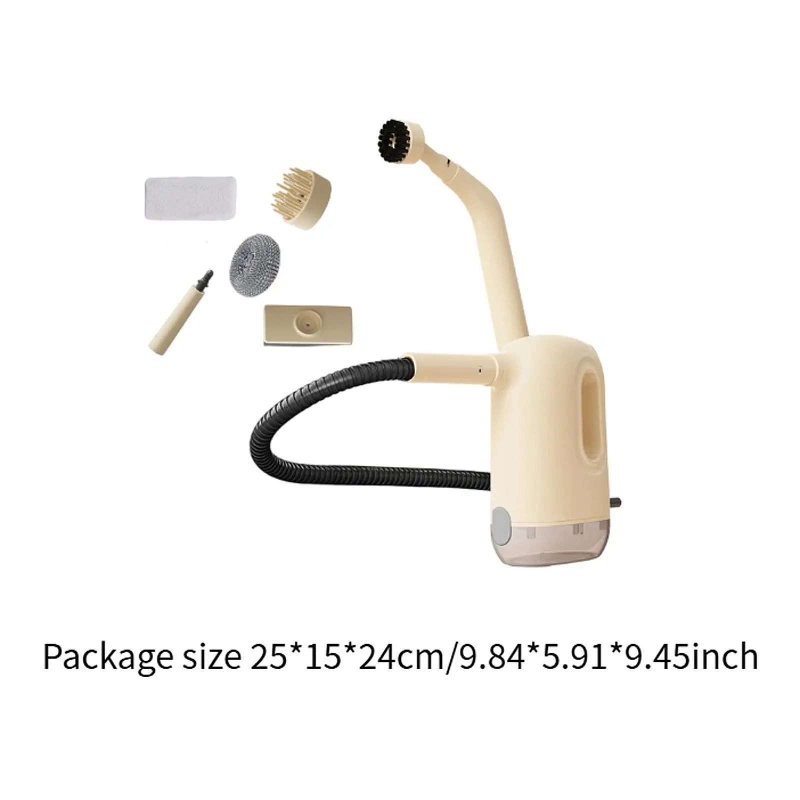 Handheld Steam Cleaner Portable Sturdy High Temperature Resistant for Dorm Home Kitchen Appliance Air Conditioner Range Hood