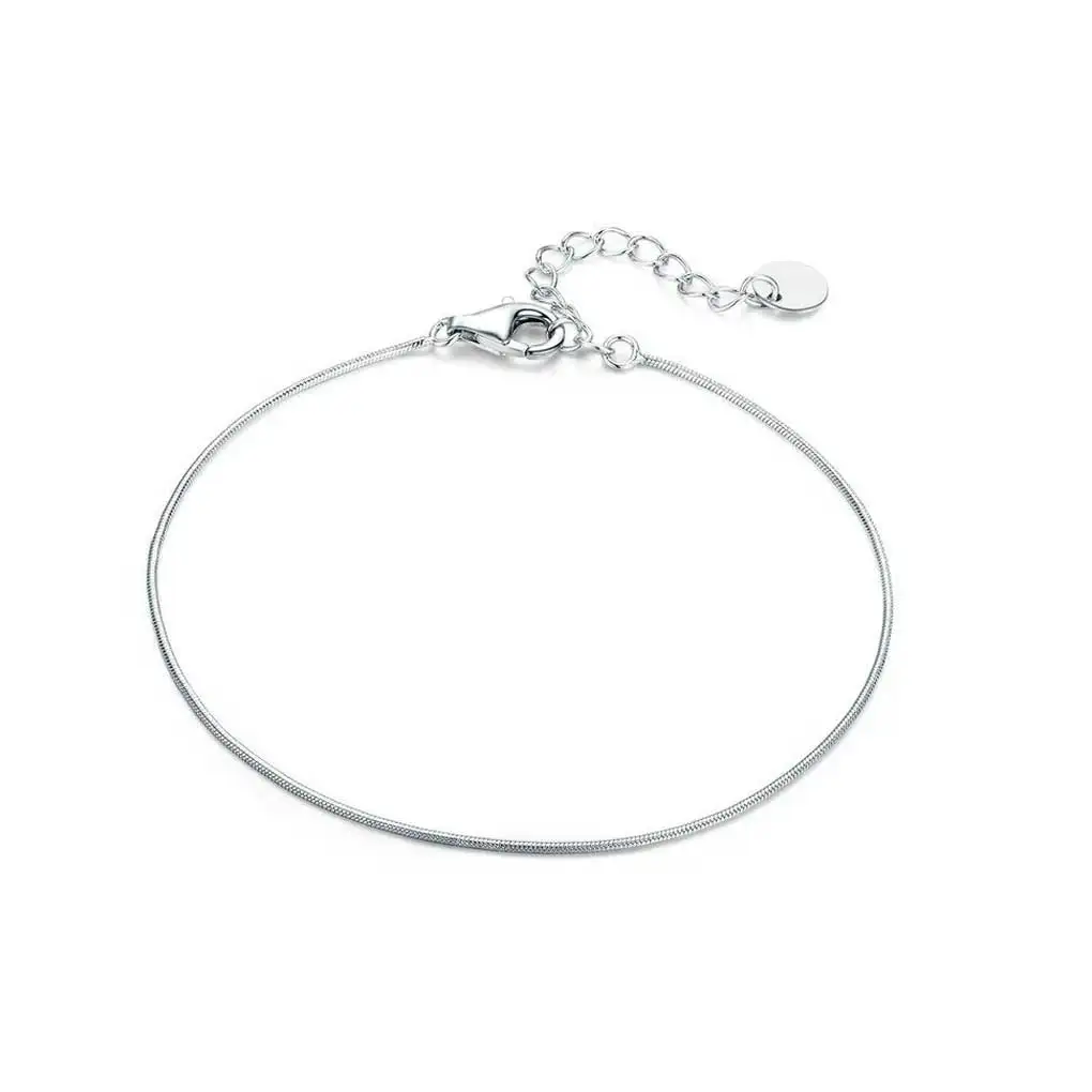 

Silver Bracelet Wrist Brace Hand Pendent No Burrs Plating Polishing Multipurpose Lady Nordic Simple Style Special