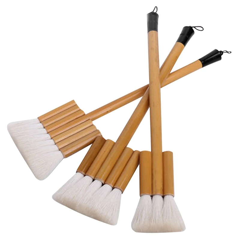 

3PCS Wool Row Pen Board Brush Shading Brush Meticulous Watercolor Painting Brush Background Background