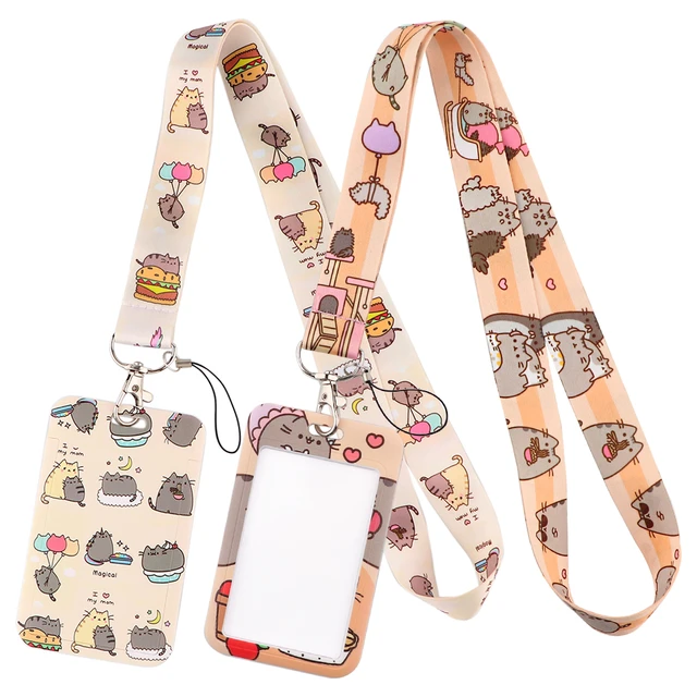 Id Badge Card Holder Keychain  Lanyard Id Holder Accessories - Neck Strap  Lanyards - Aliexpress