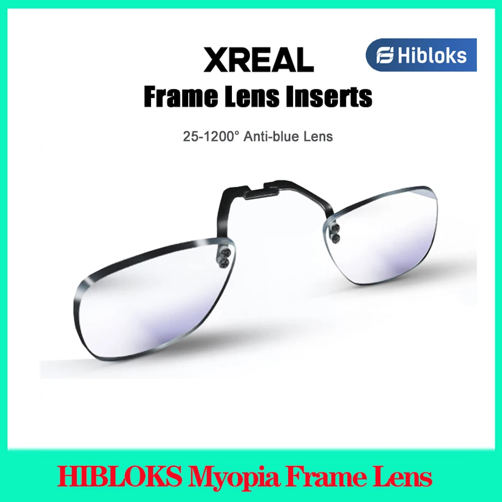 Lenti Per Miopia Hibloks Per Occhiali Smart Ar Nreal Air Lenti Anti-Blu Per Occhiali Intelligenti Nreal Air Ar 25-1200 Gradi
