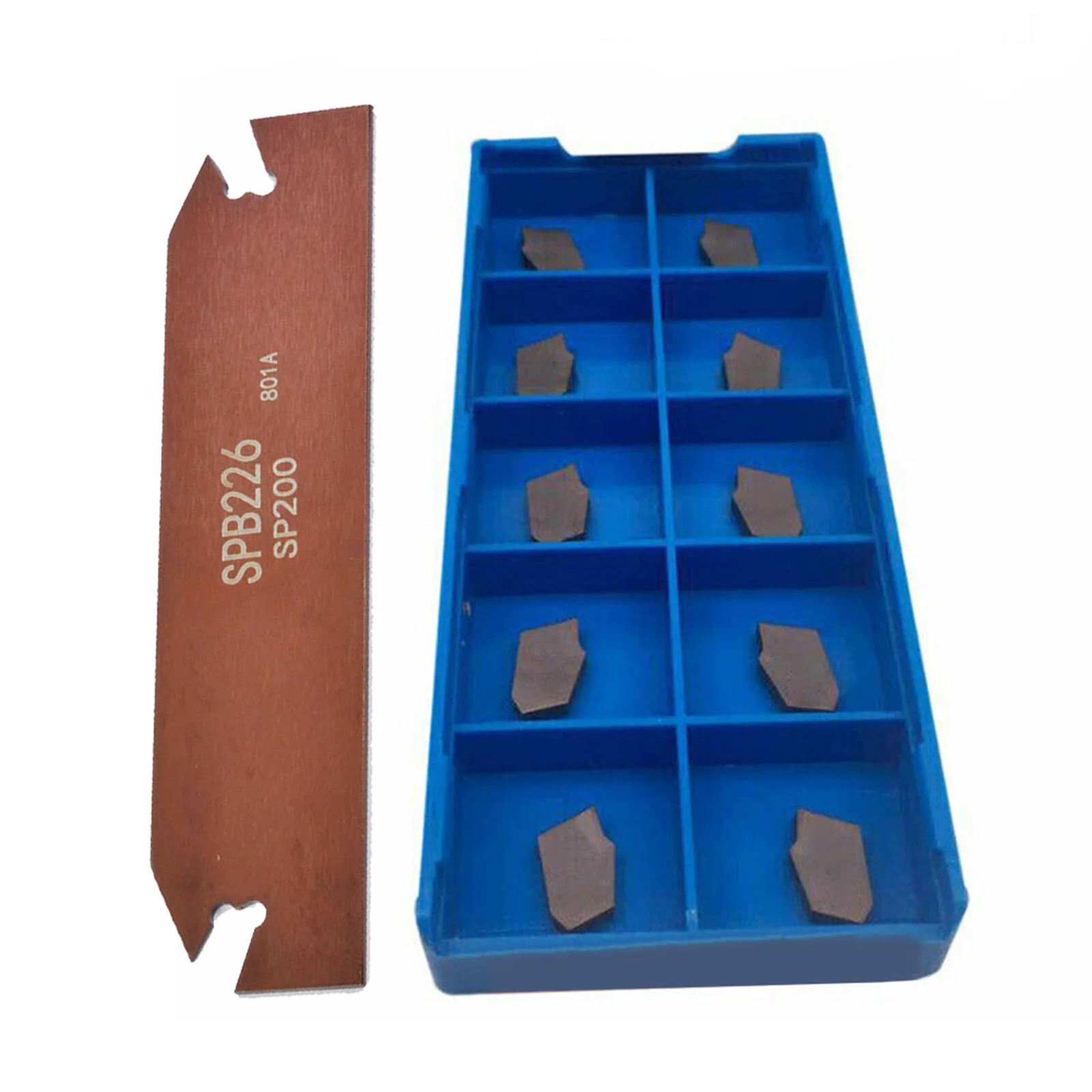 

SP200 PC9030 Carbide Cutoff Inserts SPB226 CutOff Tool Holder High Precision Cutting Efficiency Durable and Hard