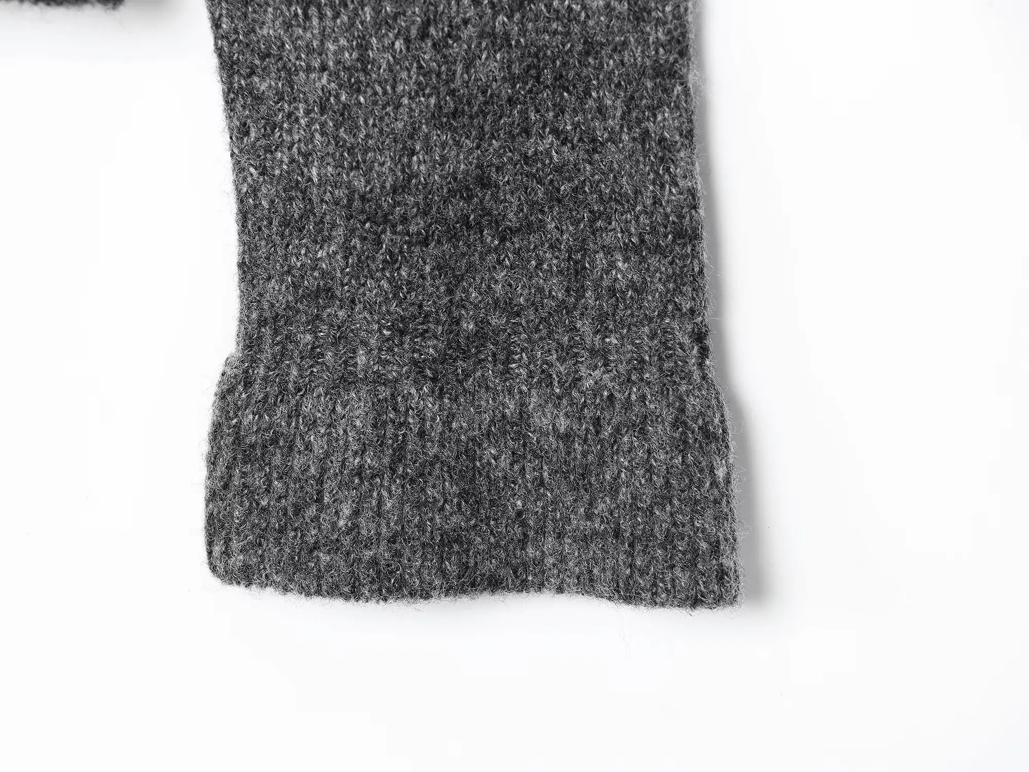 Autumn New Women'S Clothing Knit Cardigan Fashionable Layered Decoration Turn-Down Collar Long Sleeved Knitted Cardigan Coat