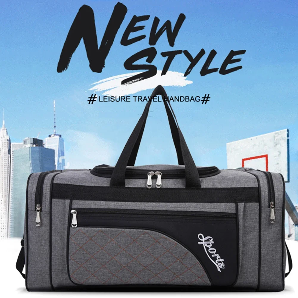 Women's Large Capacity Waterproof Sports Oxford Cloth Travel Bag