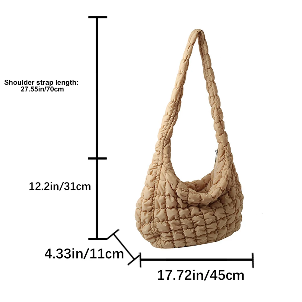 XUEQI - Bolso Cruzado De Moda Para Mujer Con Forma De Nube, Bolso De Hombro Suave, Rosado