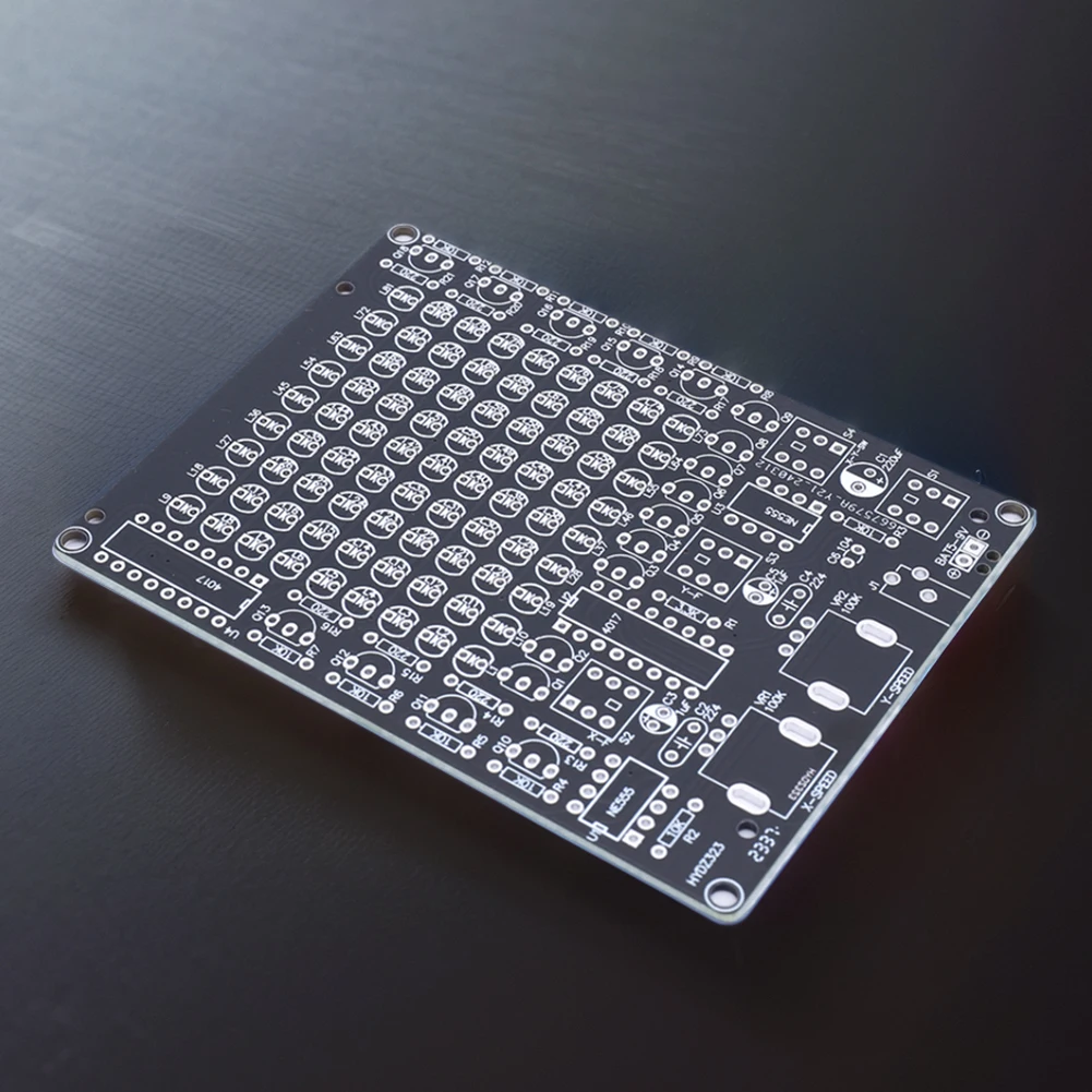 CHA-81 LED 라이트 납땜 연습 키트, USB/배터리 전원 공급 장치, 납땜 학습용 9x9 도트 매트릭스 보드