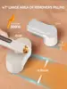 Fabric Shaver Rechargeable Dual Head Hair Remover 4-speed Mode Rotatable Grip Portable Cordless Remover Suitable Sweater Curtain 2