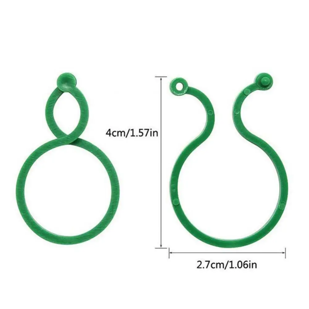 Clips de fixation groupés pour plantes en FiosphPlant, support rapide,  outils de support de jardin, supports de vigne végétale et de tomate, 50  pièces - AliExpress